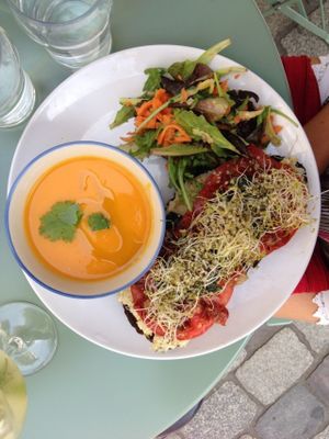 Tartine  at Kitchen Garden in Bordeaux