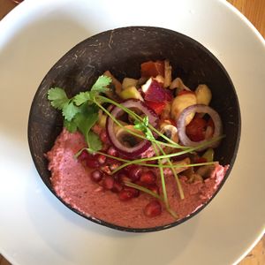 Mushrooms ceviche  at Kitchen Garden in Bordeaux