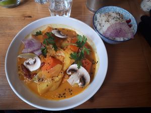 Yummy and filling at Kitchen Garden in Bordeaux