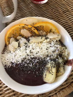 Small açai bowl for €12😒 at Kitchen Garden in Bordeaux