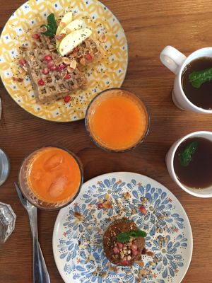 Sweet part - brunch at Kitchen Garden in Bordeaux