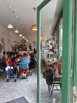 Inside at Kitchen Garden in Bordeaux