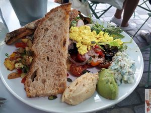 Salt dish at Kitchen Garden in Bordeaux