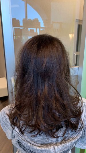 Finished tape ins at  LV Hair Doc Organic Salon in Henderson