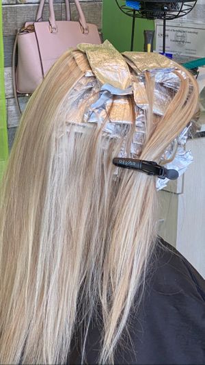 Hilites  at  LV Hair Doc Organic Salon in Henderson