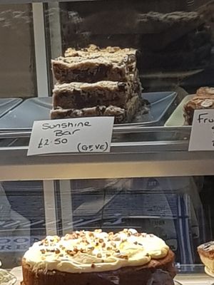 Sunshine bar at Penny's Tearooms in Barnard Castle