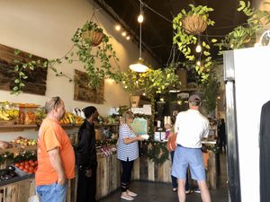 Always busy  at Celis Produce in West Palm Beach