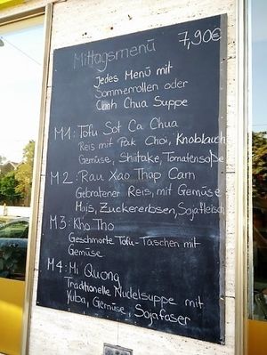 Ansa vegan at AnSa in Munich