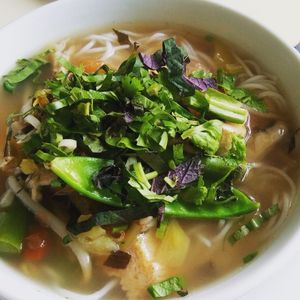 Pho soup at AnSa in Munich