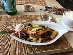 so many veggies  at AnSa in Munich