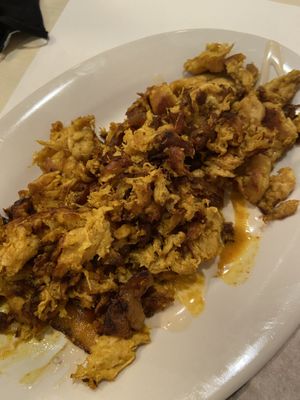 Vegan Chicken Shawarma.  at Tal's Hummus in New Orleans