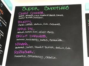 super smoothies at Beet Bar in Margate