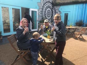 high vibes!! at Beet Bar in Margate