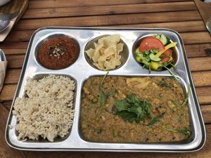 Warm Thali  at Beet Bar in Margate