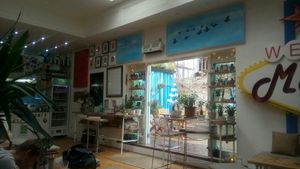 From the seating at Beet Bar in Margate