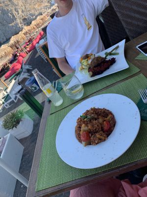 Directly at the beach  at Sea Vibe in Santorini