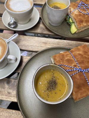 Focaccia  at The Sister in Brussels