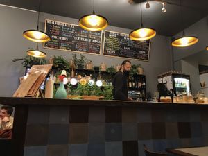 inside at The Sister in Brussels