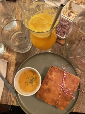 Focaccia farcita vegana   at The Sister in Brussels