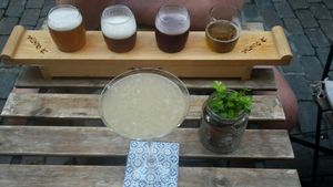 Beer tasting and drink at The Sister in Brussels