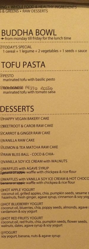 Look at these options...  at The Sister in Brussels