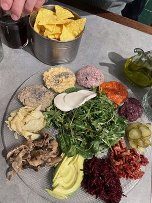 Sharing platter  at The Sister in Brussels