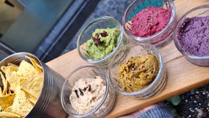 houmous  at The Sister in Brussels