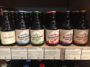 Many GF beer options at The Sister in Brussels