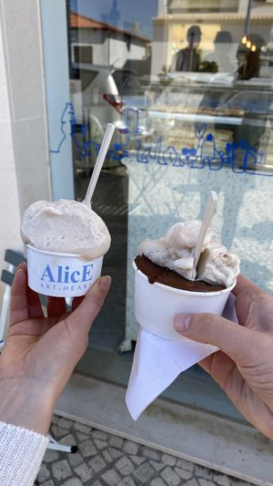   at Gelateria Alice in Sagres