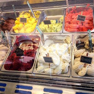 Massive choice ! at Gelateria Alice in Sagres