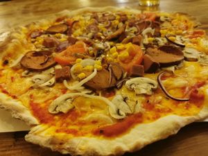  at Pizza Loft in Krakow