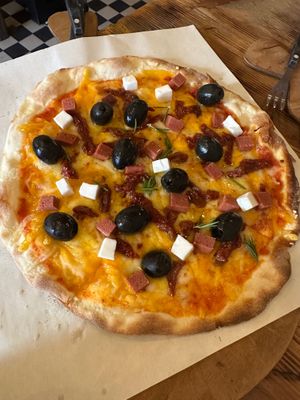 Vegan Mediterranean at Pizza Loft in Krakow