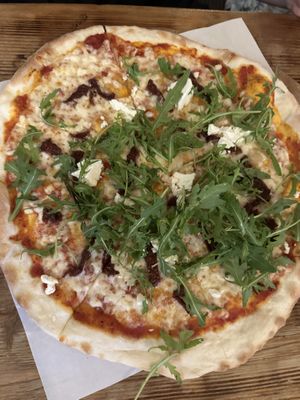   at Pizza Loft in Krakow