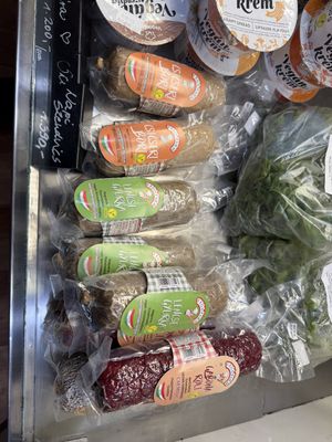 Vegan salami  at Eletkert - Garden Life in Szombathely