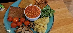 Ultimate Vegan Breakfast at Rose & Grant's in Glasgow