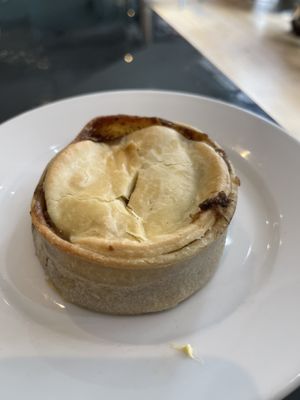 Vegan Scotch pie   at Rose & Grant's in Glasgow