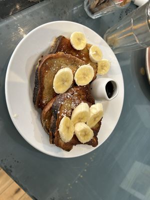 Vegan French Toast  at Rose & Grant's in Glasgow