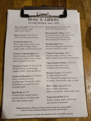  at Rose & Grant's in Glasgow