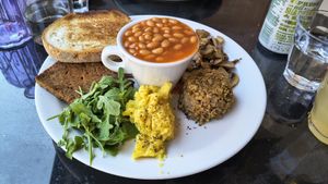 Ultimate Vegan Breakfast at Rose & Grant's in Glasgow