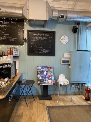 Breakfast menu at Rose & Grant's in Glasgow