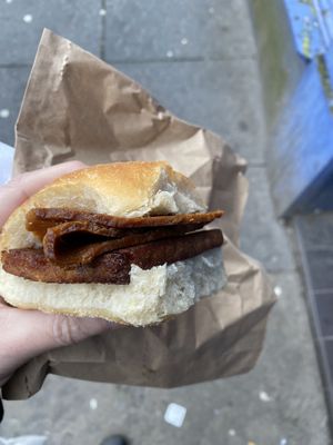 Roll at Rose & Grant's in Glasgow