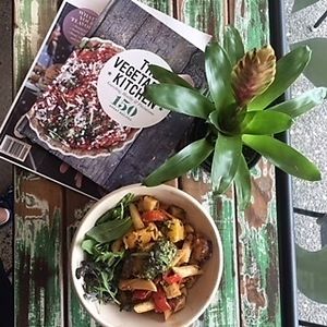 Seasonal vegetable salad  at Gre3n Superfood & Juice Bar - Sydenham in Christchurch