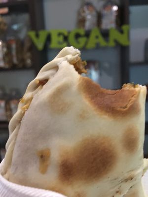 Vegan empanada  at Natgen in Buenos Aires