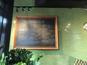 Bright and cool decor at Brassica in Columbus