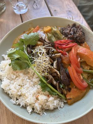 Philippine dish   at Marae - Kaffee & Zauberei in Luebeck