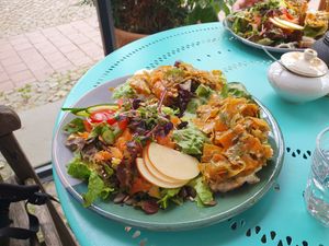 Salmon sandwich at Marae - Kaffee & Zauberei in Luebeck