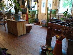 Entryway at The Old Electric Shop in Hay-on-wye