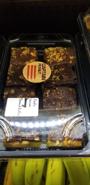 Vegan power bars at We Farm in Amman