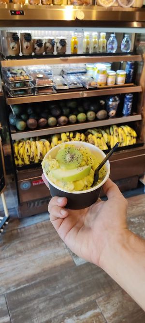 Easy mango ice-cream at We Farm in Amman