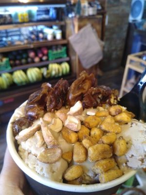 Medjool ice-cream at We Farm in Amman